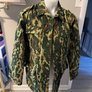 Camouflage Military Jacket